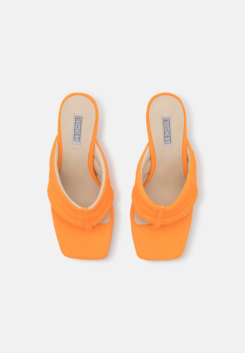 Damen Sneaker | Nly by Nelly DREAM THONG HEEL Pantolette hoch orange - TQ55125 Damen Sneaker | Nly by Nelly DREAM THONG HEEL Pantolette hoch orange - TQ55125