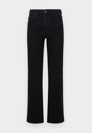 DOWN TO EARTH - Straight leg jeans - washed black