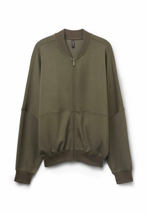 Calzedonia SOFT TOUCH - Bomber Jacket - f verde militare