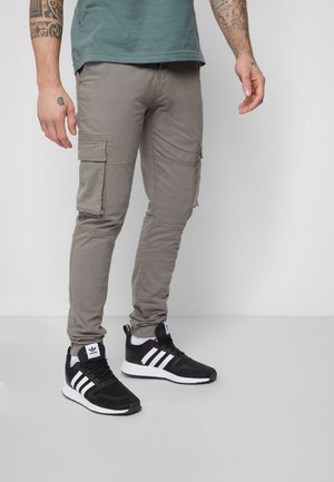 PANT - Cargohose - steel grey