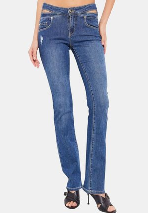 Jeans bootcut - blu