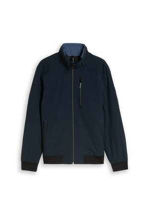 TOM TAILOR, TOM TAILOR JACKEN BLOUSON JACKE MIT VERSTAUBARER KAPUZE - Veste mi-saison - sky captain blue