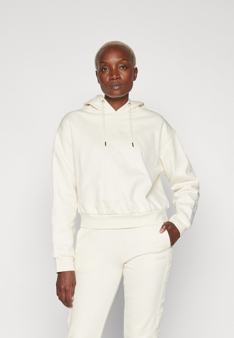 Guess STACIE HOODED  - Hættetrøje - dove white