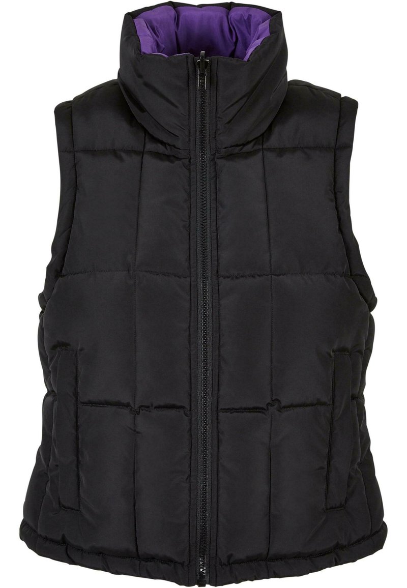Urban Classics Bodywarmer zwart
