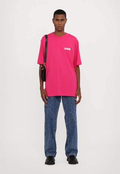 Les Benjamins SHORT SLEEVE TEE UNISEX - Μπλουζάκι με στάμπα - punky pink