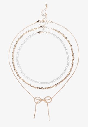 3 PACK - Necklace - gold-coloured