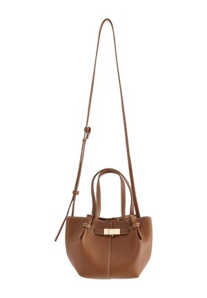 Skuldertasker - cognac