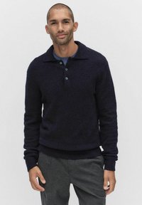 Bläck BOYD - Långärmad tröja - navy