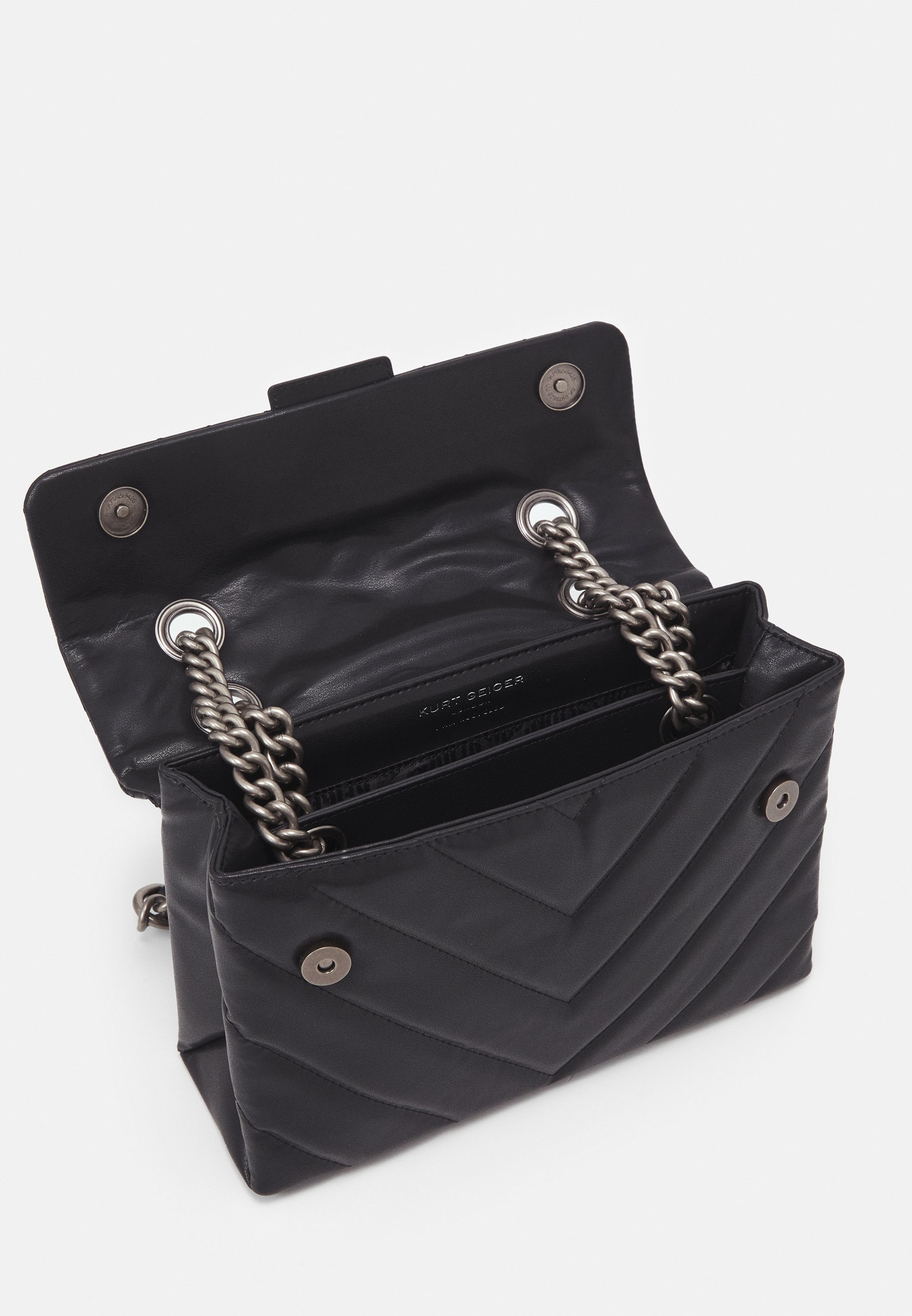 Kurt Geiger London RECYCLED KENSINGTON Håndveske black Kurt Geiger London RECYCLED KENSINGTON Håndveske black