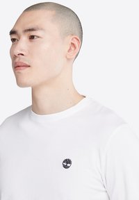 Timberland DUNSTAN RIVER LONG SLEEVE TEE - Longsleeve - white