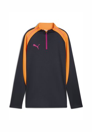 INDIVIDUALBLAZE FUSSBALL MIT VIERTELLANGEM REISSVERSCHLUSS - Sudadera - new navy-ravish-heat fire
