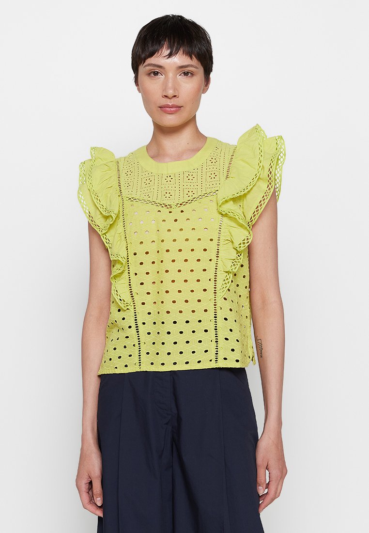 Stefanel Blouse groen