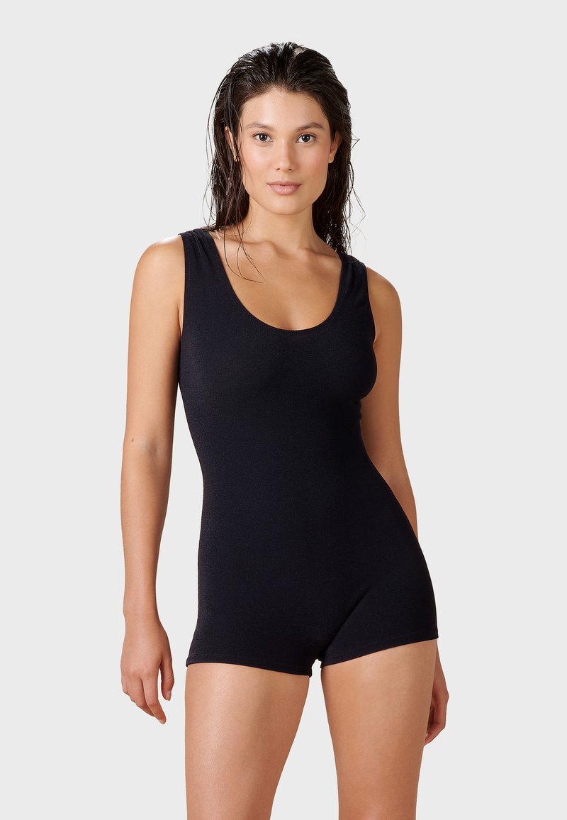 PAIN de SUCRE Women Venise Black Mesh Vest
