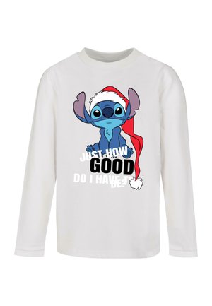LILO AND STITCH - JUST HOW GOOD  - Long sleeved top - white