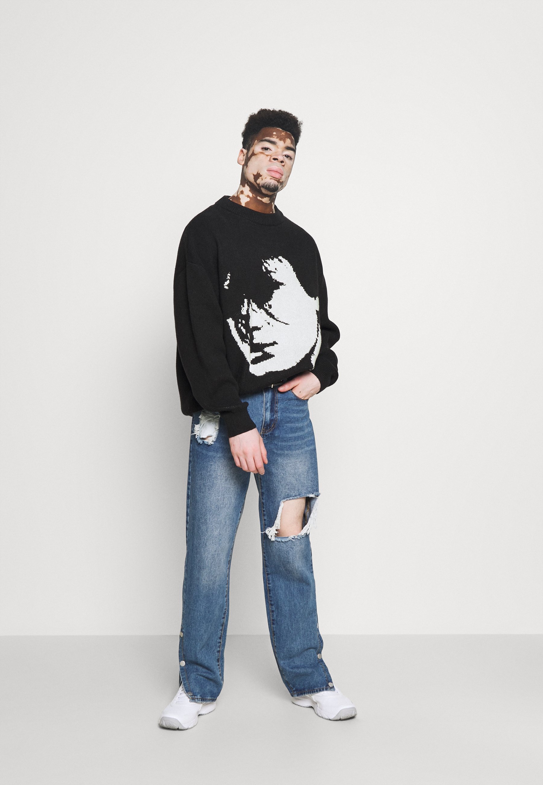 JOHN EMO UNISEX - Jumper - black 
