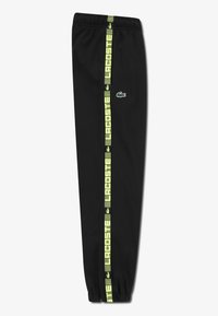 Lacoste GRID TAPED HOODED SET - Tuta - noir