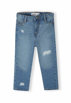 MOM FIT STANDARD - Jeans Straight Leg - blue denim