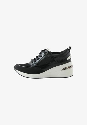 Next, REGULAR FIT - FOREVER COMFORT® GLAM WEDGE TRAINERS . - Sneakers - black