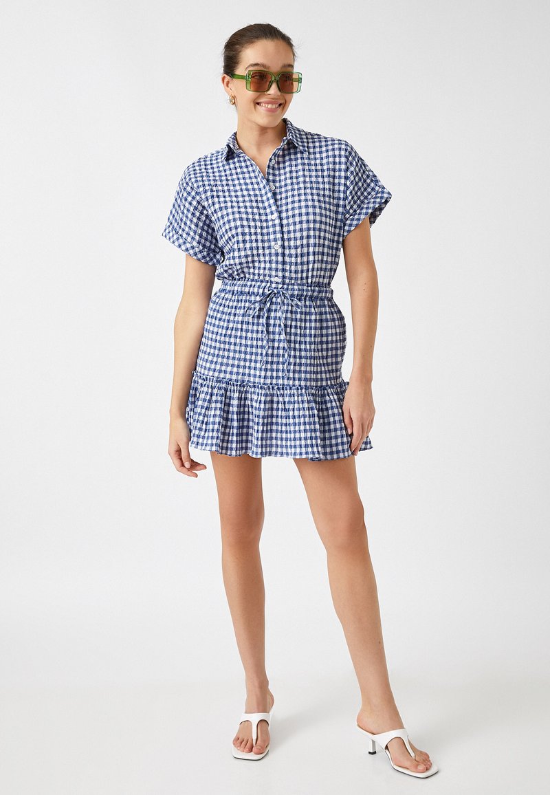 Koton Minirok blauw Koton Minirok blauw