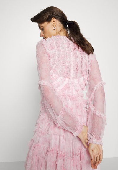 Needle & Thread FLEUR DE LIS RUFFLE MINI DRESS - Cocktail φόρεμα / Φόρεμα για πάρτι - moonshine/pink