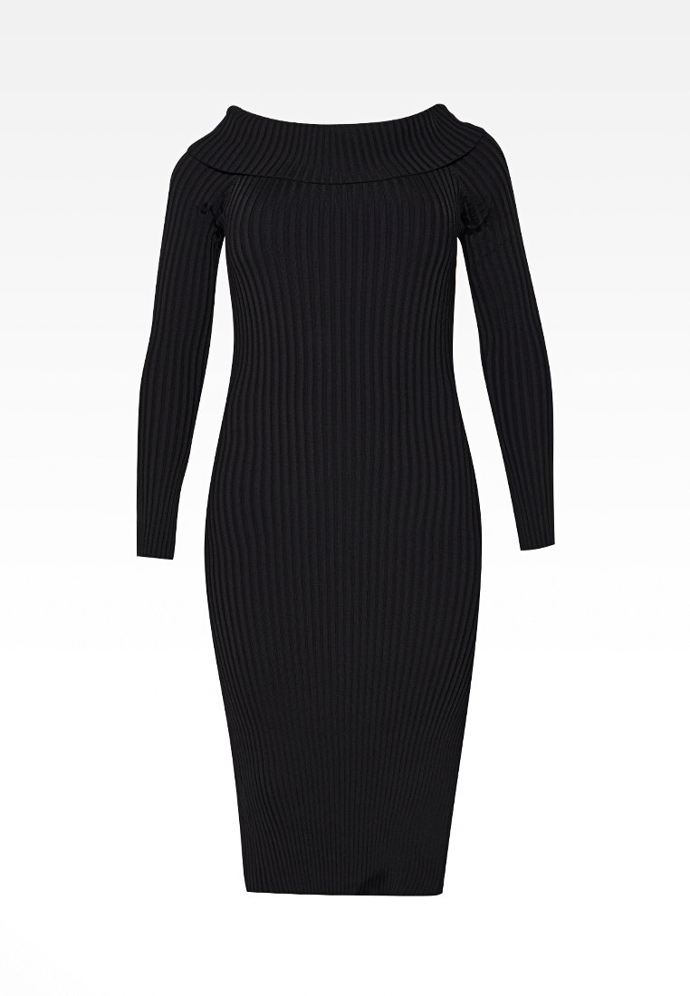 & Other Stories Gebreide jurk zwart