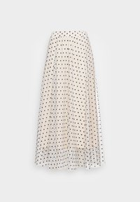 ONLPONERA DOT SKIRT - Gonna a campana - novelle peach/dots blue depths