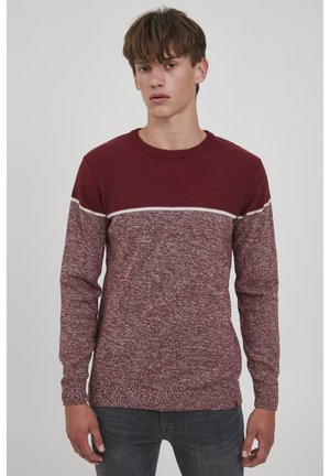 IDLYNN - Strickpullover - bordeaux