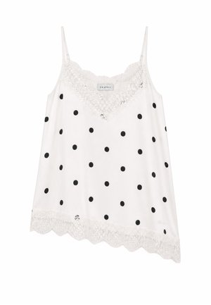 OH APRIL, Débardeur - off white polkadot