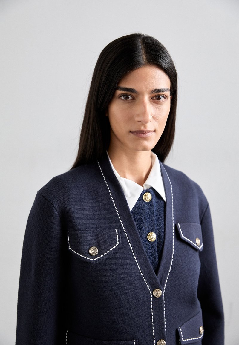 Maje MOUSSY Cardigan marine/dark blue
