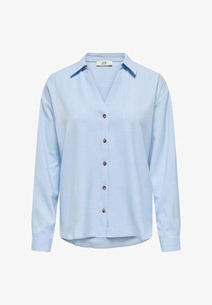 JDY LANGARM ELEGANTE MIT - Nööpidega pluus - soft chambray