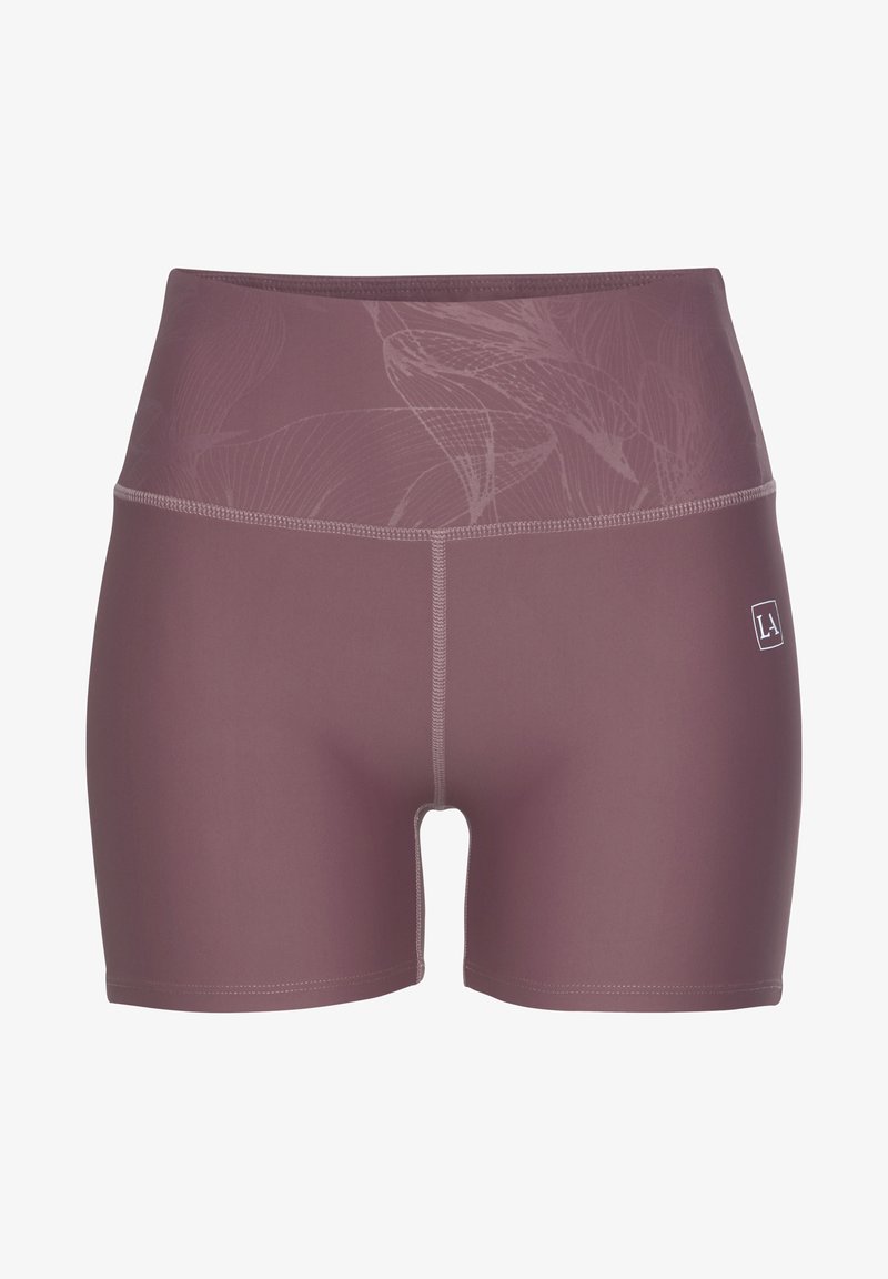 LASCANA Active FUNKTIONS - Leggings - dunkelrosa/gemustert