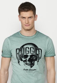 Koroshi SHORT SLEEVE - Apdrukāts T-krekls - verde green
