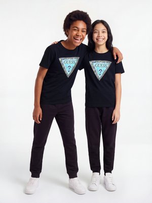 Guess, UNISEX - T-shirt print - smart blue