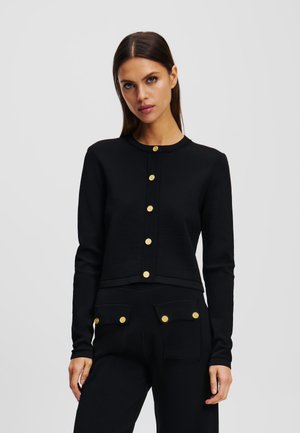 BUTTON-DETAIL - Vest - black