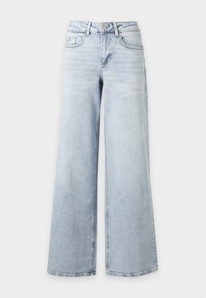 Vero Moda, VMSANDIE-STRETCH MR WIDE JNS RA3133 NOOS - Wide leg - light blue denim