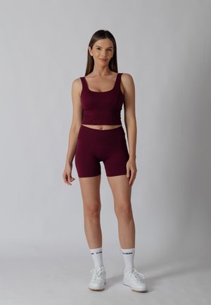Carlheim CARLHEIM SCULPT SEAMLESS SPORTS BRA SPORTS BRA - Grudnjak - deep burgundy