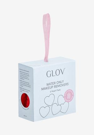HEART PADS 5 PCS - Skincare tool - red