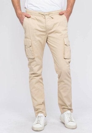 Ritchie Jeans BATTLE CORK - Pantalon cargo - beige