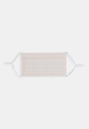 PEARL STRIPE MASK - Stoffen mondkapje - rose