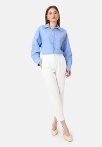 Modanisa Pantalones - white