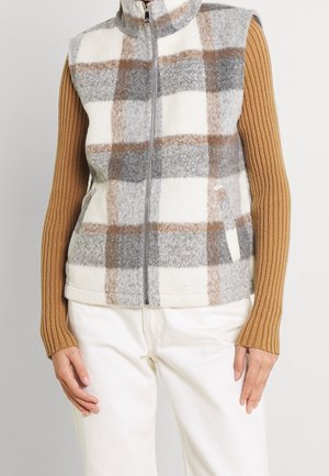 Bodywarmer - mottled light grey