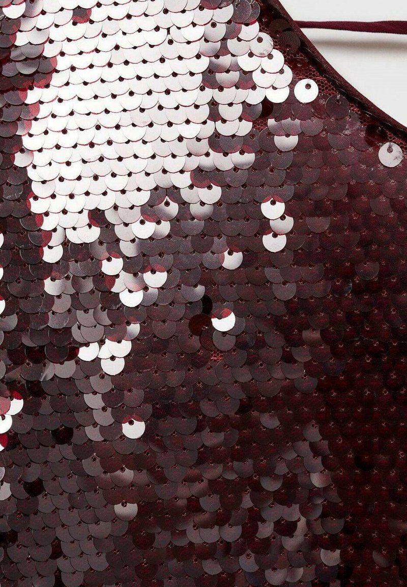 mango burgundy sequin dress Mango Cocktail dress / Party dress - bordeaux