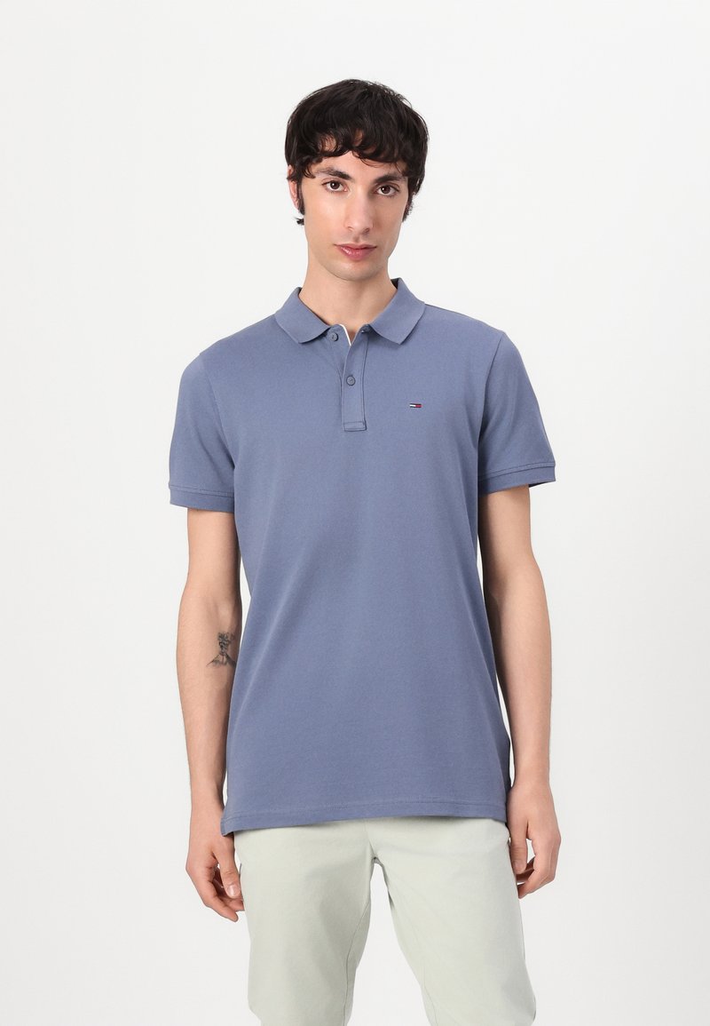 Tommy Jeans PLACKET  - Polo - blue moment