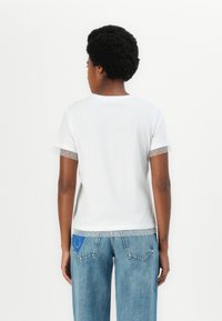 TWINSET T-shirts med print - bianco ottico