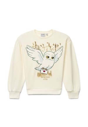 Calliope FELPA CON STAMPA - Sweatshirt - bianco medio