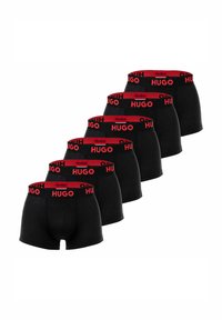 HUGO 6ER PACK - TRIPLET LOGO STRETCH - Panties - schwarz