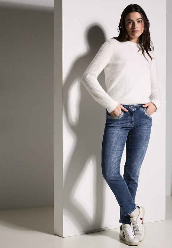 Jeans Straight Leg - blau