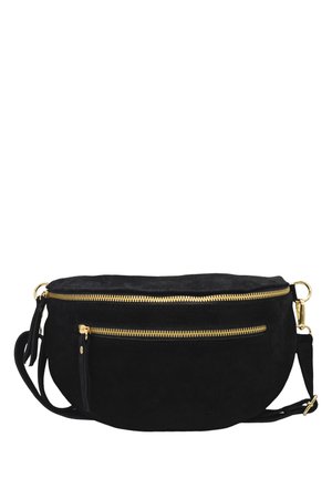 THEWAN. DEMI LUNE DOUBLE LARGE - Sac bandoulière - noir