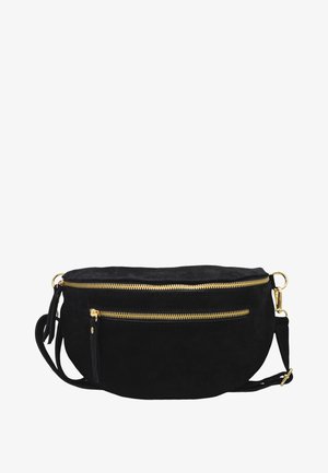 THEWAN. DEMI LUNE DOUBLE LARGE - Sac bandoulière - noir