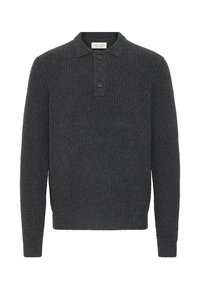 Unselected, charcoal gray melange
